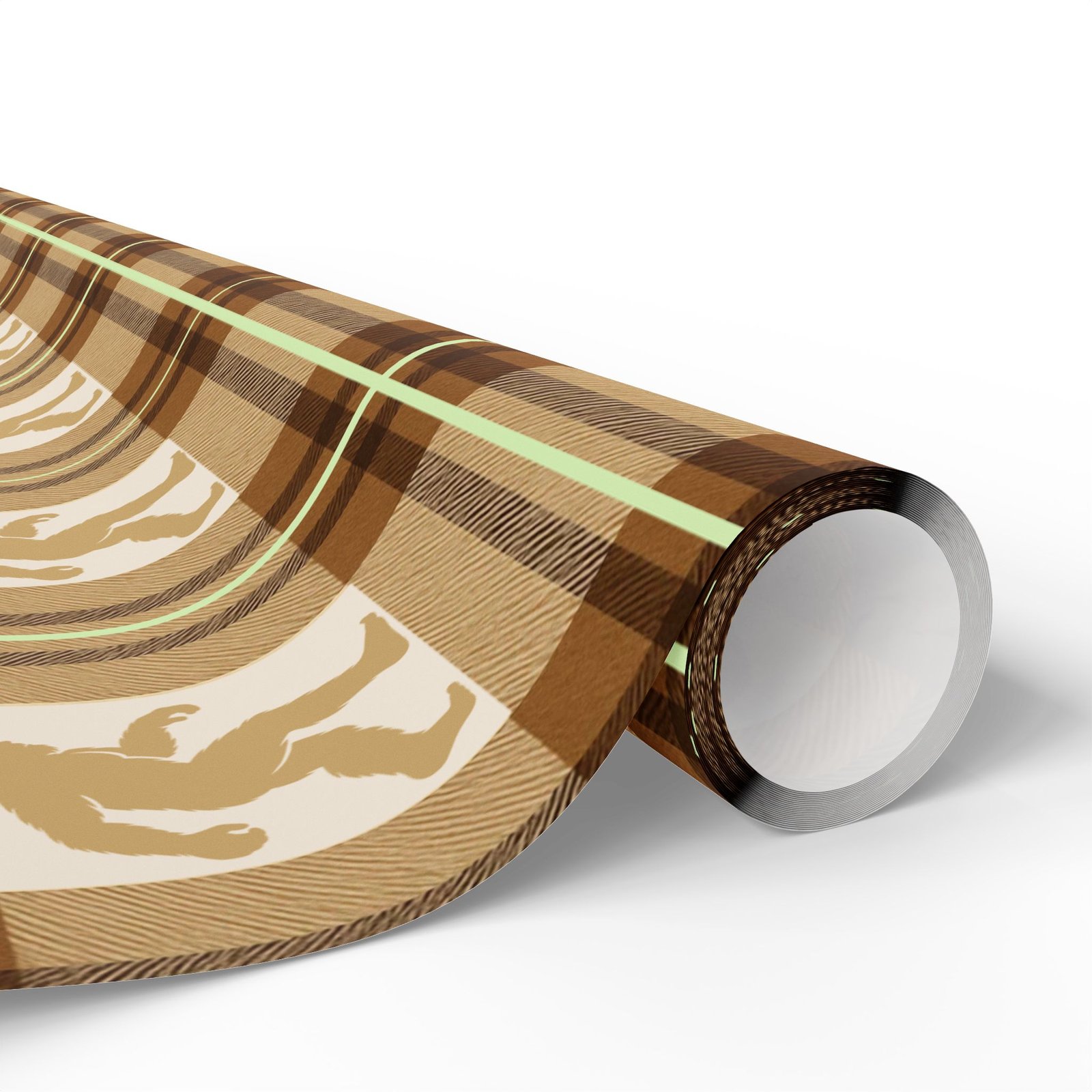 bigfoot plaid wrapping paper: 'swamp gas glow' legendary sasquatch gift wrap bigfoot plaid wrapping paper: 'swamp gas glow' legendary sasquatch gift wrap
