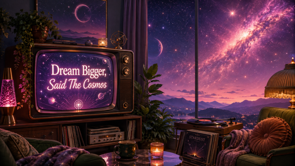 Dream Bigger Said the Cosmos 1